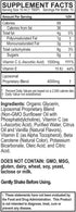 Vitamin C Liquid Supplement, 1000mg per Serving, Micelle Liposomal Enhanced Absorption, Vegan, 15 Day Supply