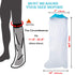 Asunby Cast Covers for Shower, Waterproof Full Leg Protector for Adult, Reusable for After Surgery Care