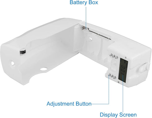 Automatic Wall-Mounted Fragrance Sprayer with Timer, Air Freshener Perfume for Home, Office, Hotel, Public Places, White