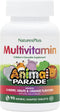 Natures Plus Animal Parade Children's Chewable Multivitamin, 90 Tablets, Natural Assorted Flavors