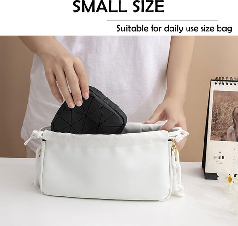 Sanitary Napkin Storage Bag, Leather Waterproof Feminine First Period Bag with Zipper for Teen Girls, Makeup Pouch