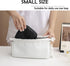 Sanitary Napkin Storage Bag, Leather Waterproof Feminine First Period Bag with Zipper for Teen Girls, Makeup Pouch