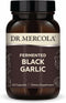 Dr. Mercola Fermented Black Garlic Supplement - Antioxidant for Immune, Cellular & Heart Health - 60 Capsules