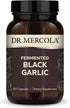 Dr. Mercola Fermented Black Garlic Supplement - Antioxidant for Immune, Cellular & Heart Health - 60 Capsules