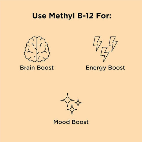 nbpure Organic & Vegan Methyl B12 Spray – 500mcg Liquid for Energy, Mood & Nerve Support for Women, Men, Kids