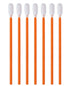 Wellgler's 6.42'' Long Gun Cleaning Swabs, Microfiber Foam Swabs, 200pcs