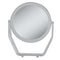 Zadro 6.5 Inch Round Dual Sided Vanity Mirror, 5X/1X Magnification Glass