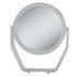 Zadro 6.5 Inch Round Dual Sided Vanity Mirror, 5X/1X Magnification Glass