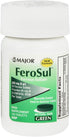 Major Ferosul - Ferrous Sulfate 325mg Tablets, Iron Supplement for Women & Men, 100 Tablets