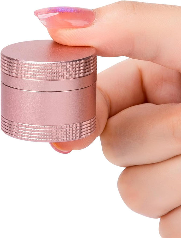 Small Daily Pill Case, Portable Metal Pill Box for Pocket Purse, Waterproof Holder for Vitamins, Medicine, Organizer
