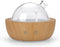 kakoda Glass Essential Oil Diffusers for Home, Wood Grain Base Humidifier, Decorative Bedroom
