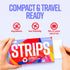 Pack (3ct, 6 STRIPS Laundry Detergent Sheets Fresh Linen Travel loads) Eco Liquidless Soap, Travel-Friendly, Dissolves