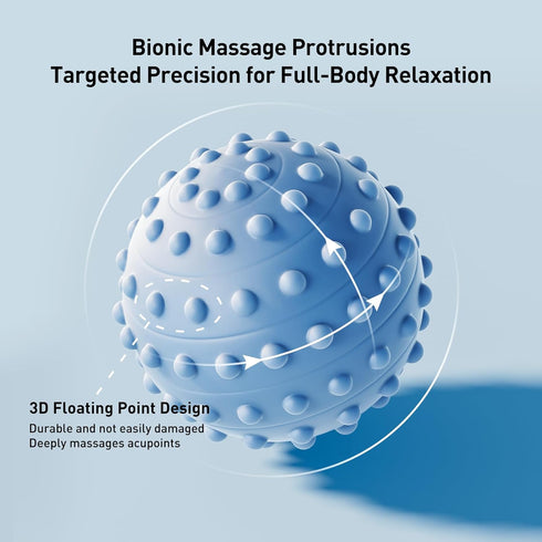 HSOOVZN Feet,4 1.9'' Spiky Massage Balls for Pcs Hard Lacrosse Ball Deep Tissue Recovery Tool,Trigger Point Ball