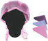 Tredoni 50x35 Triangular Hair Setting Net, Universal Size Curler Rolls Holder Drying Net, Multi-Color (1 pcs)