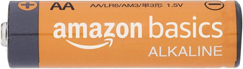 Amazon Basics 24 Count AA & AAA High-Performance Alkaline Batteries Value Pack - 12 AA and 12 AAA