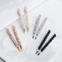 WHITEBRIDGE 8pcs Crystal Rhinestone Hair Pins, Four Kinds of Color for Women & Girls