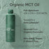 Sports Research Organic MCT Oil - Keto & Vegan MCTs C8, C10, C12 from Coconuts - 16 oz