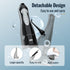 Mornwell Water Flosser for Teeth - 330ML USB Rechargeable Dental Flosser, IPX7 Waterproof with 3 Modes & 4 Jet Tips