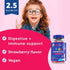 Lovebug Award Winning USDA Organic Probiotic Gummies for Kids, 30 Gummies, Soil-Based Probiotic, Vegan, Ages 3+,