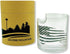 Set of 2 Whisky Cigar Glasses with American Flag in Round Gift Box, Ideal Gift for Whisky Lovers