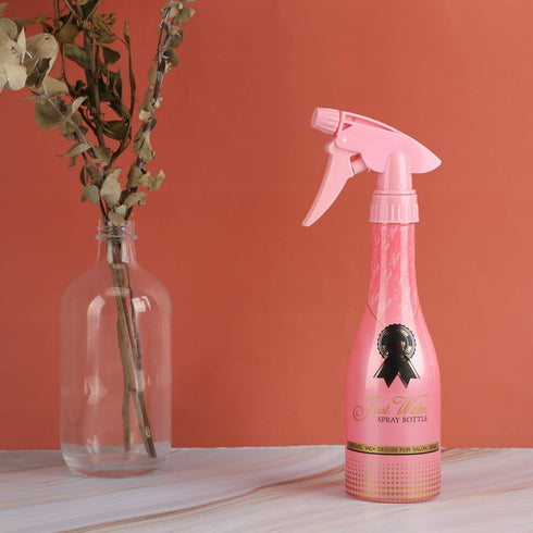 Segbeauty Adjustable Spray Bottle, 9.8oz Rose Pink Plastic Plant Mister with Fine Mist to Stream Settings, 280ml