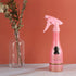 Segbeauty Adjustable Spray Bottle, 9.8oz Rose Pink Plastic Plant Mister with Fine Mist to Stream Settings, 280ml