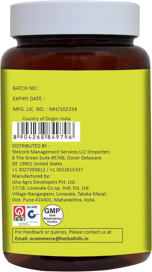 HERBAL HILLS Moringa Tablets, 120 Count (1000 mg)
