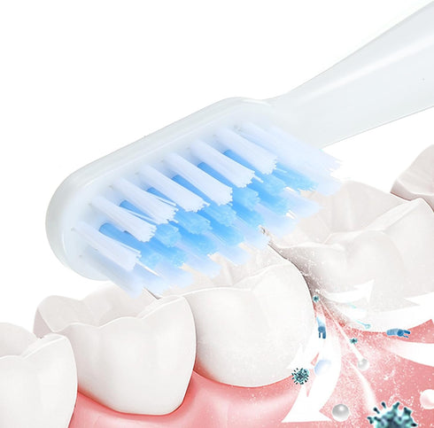 HAMPPLIES Electric Toothbrush for Waterproof Five-Speed USB Charging Soft Bristle Toothbrush with Built-in Battery