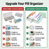 Set-14Pcs 14 Waterproof Pill Pouch Bags Inside, Zipper Pill Case with Day Zipper Pouches Organizer Travel Medicine