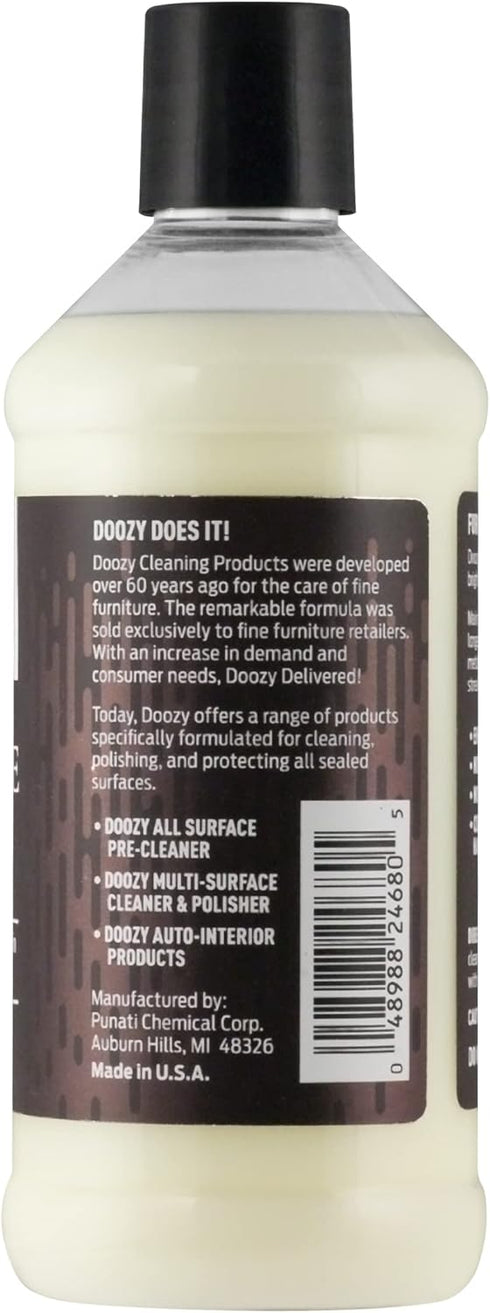 Doozy 16 oz Furniture & Cabinet Polish for All Wood, Metal, Leather & Glass, Best to Clean, Restore, Protect, Shine &