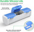 Urekt 3 (3 Pack) Pill Organizer Times a Day, Small Pill Box, Daily Pill Organizer, Moisture Proof Travel Pill Case