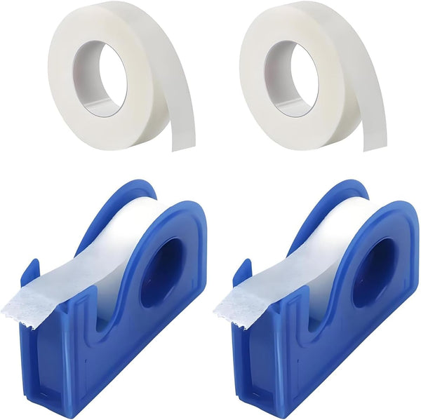 Rose Romee 2 Rolls Medical Tape with Dispenser 2 Each, 0.5 Inch X 10