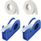 Rose Romee 2 Rolls Medical Tape with Dispenser 2 Each, 0.5 Inch X 10