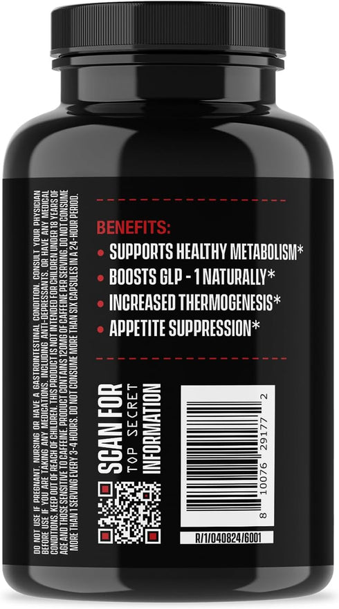 Jocko Fuel Burner for Men & Women - 90 Count Healthy Weight Support Supplement, Appetite Regulator & Metabolism