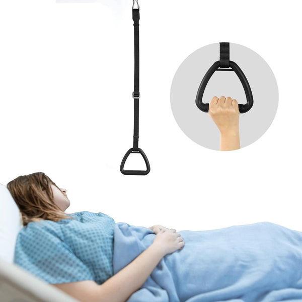 zuylikxy Bed Trapeze for ElderlyCeiling Mounted Trapeze for Bed Mobility Transfer, Stand Ladder