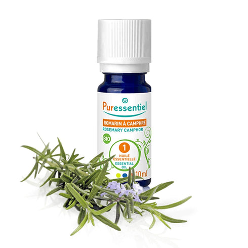 Puressentiel Organic Essential Oil - Rosemary Camphor for Unisex - 0.3 oz Oil