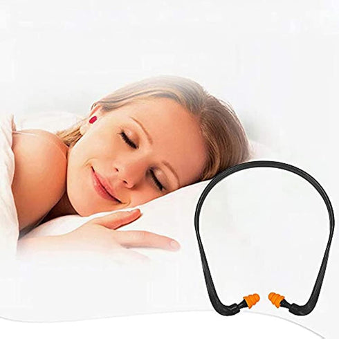 Band Earplugs Hearing Bands - Lightweight Silicone Ear Plugs for Construction Work, Sleeping, Concerts, Shooting,