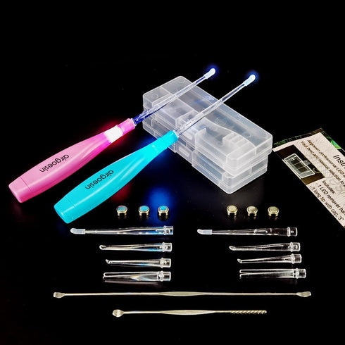 Airgoesin Upgraded Tonsil Stone Remove Tool + Irrigation Clean Syringe for Fresh Breath