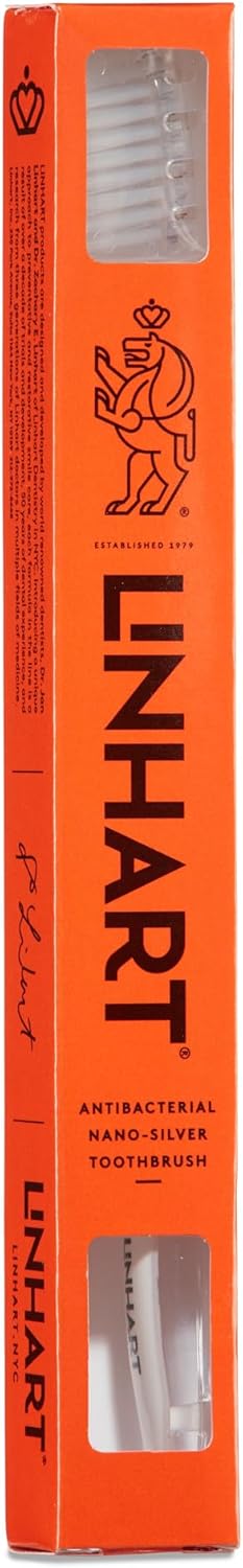 LINHART Extra Soft Toothbrush – Teeth Whitening Toothbrush with Multi Length Bristles, 4 Pack