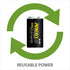 Powerex Precharged 8.4V Rechargeable Low Self Discharge NiMH Battery, MHR84VP