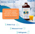 LIQUIDHEALTH Attention Liquid Multivitamin for Kids & Teens - 16 oz, Vegan, Sugar-Free, Great Taste