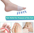 Metatarsal Pads, Gel Toe Separators, Bunion Corrector Cushion, Soft & Breathable Toe Spacers for Rapid Pain Relief