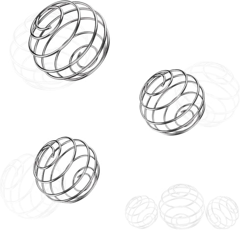 KASBEE Shaker Balls, 304 Stainless Steel Wire Mixer Balls for Shaker Cups Protein