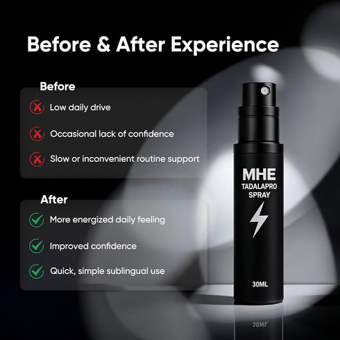 HABOHUSE TadalaPro Spray Desensitized Spray for Men, Delay Sprayer for Long Last Men, Supports Comfort & Confidence