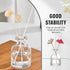 UPSTORE 150ml/5oz Sets Empty Glass Diffuser Bottle Diffuser Jars Aromatherapy Storage Container Fragrance Accessories