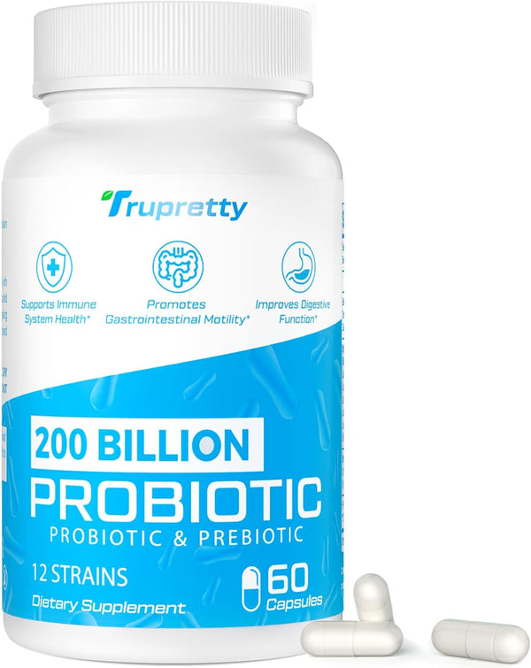 Probiotic for Women and Men - 60 Caps, Probiotics for Digestive Health