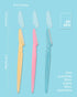 Dermaplaning Tool for Face, 30 Pcs Dermaplane Razor for Face, Multipurpose Face Razors for Women and Men by MoHern, Multi-color