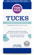 TUCKS Medicated Cooling Pads, 200 Count Witch Hazel Pads for Sensitive Areas, Cleanse and Protect from Irritation