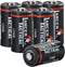 Lancer Tactical CR123A 1300mAh Lithium Batteries, 3 Volt, 10-Year Shelf Life for High Intensity Flashlight