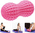 SELEWARE Peanut Massage Ball, Peanut Double Lacrosse Massage Roller Ball for Back Neck Shoulder Spine Legs Hips, Deep